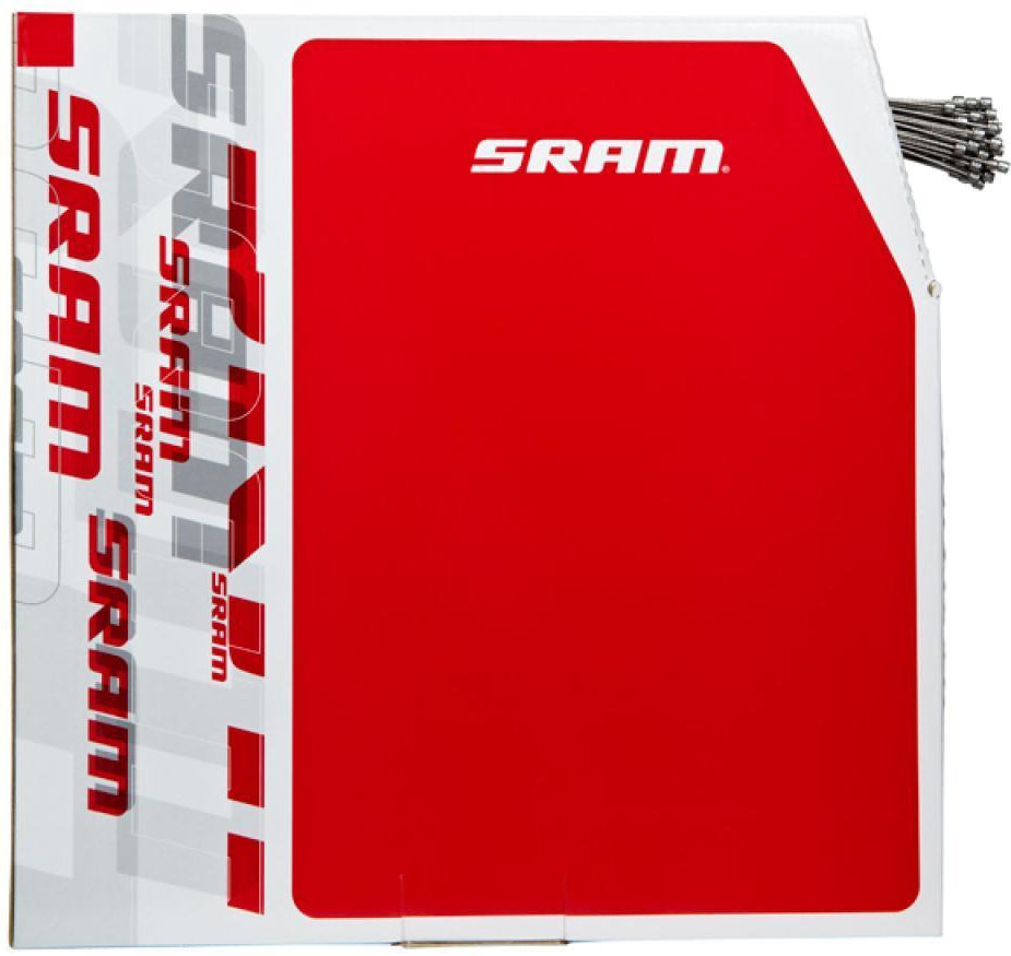 SRAM Schaltzüge edelstahl, 100 Stück 2200mm