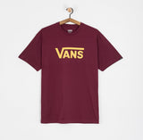 Vans Classic T-shirt - Burgundy/Spicy Mustard | RideHub