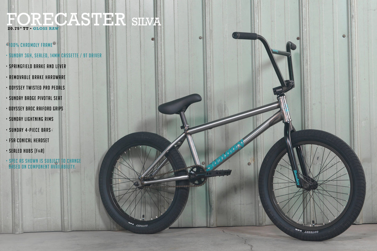 Brett Silva Signature BMX Sunday Forecaster Bike | RideHub