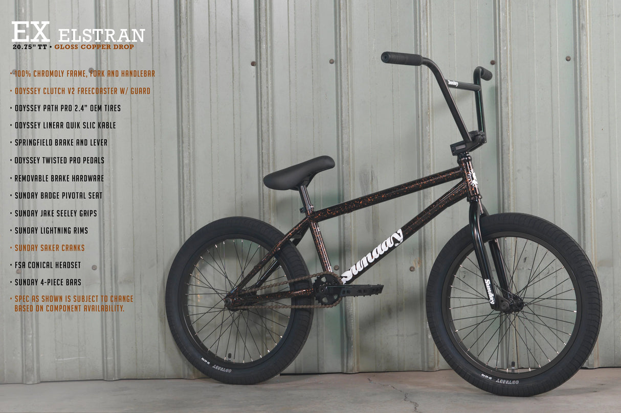 Sunday EX Erik Elstran Signature BMX Bike | RideHub