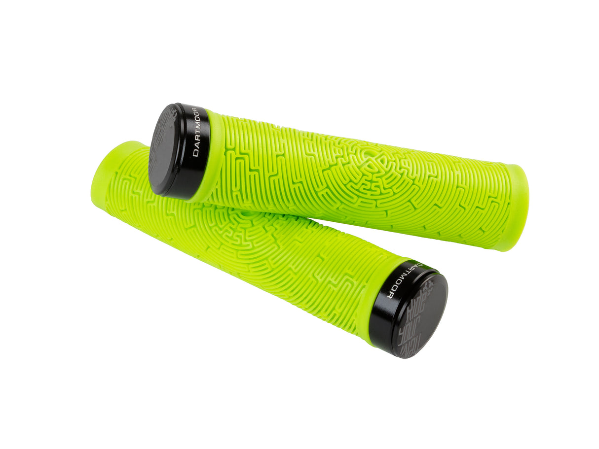 Dartmoor Maze Single Side Lock-On Grips | RideHub