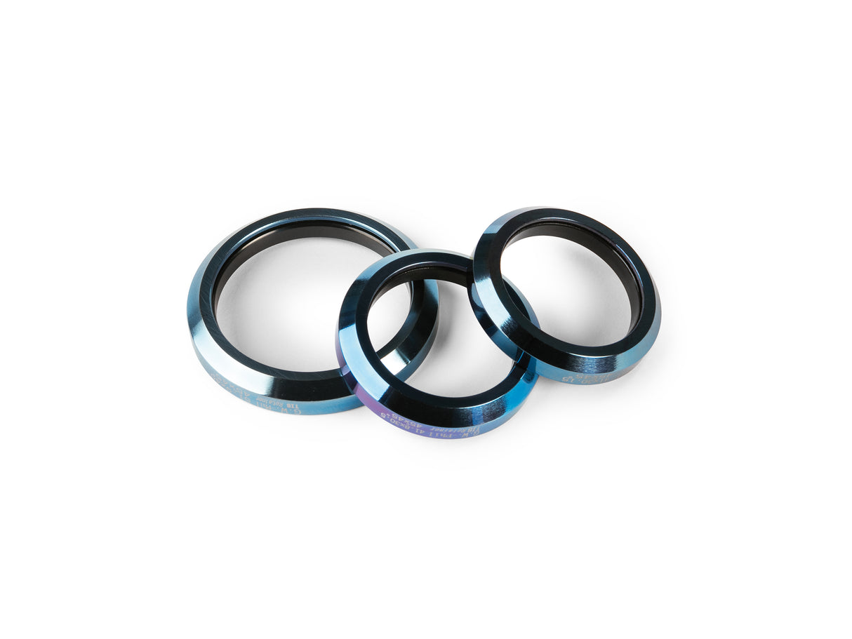 Dartmoor Headset Bearings - Blue Titanium | RideHub