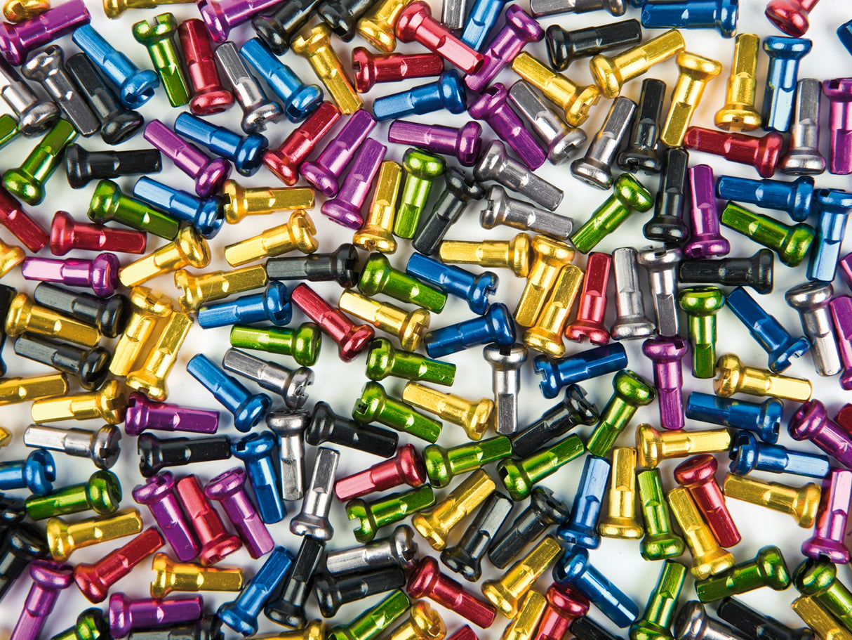 Dartmoor 12mm Aluminum Nipples (Set of 38) | RideHub