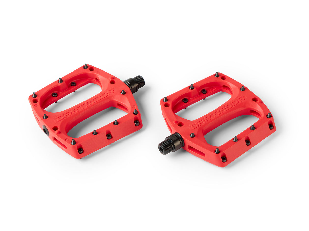 Dartmoor Drift Nylon Platform Pedals with Metal Pins | RideHub