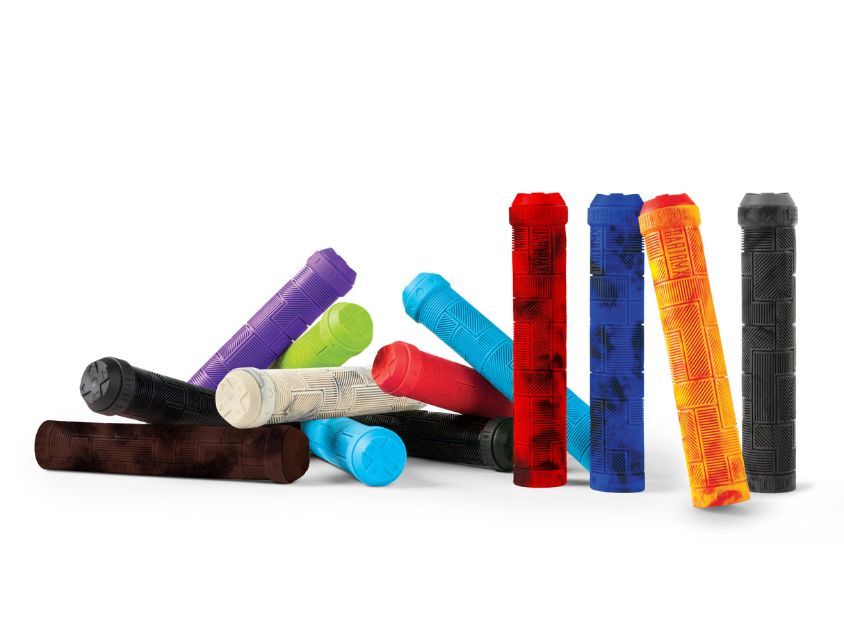 Dartmoor Block Flangeless BMX Grips | RideHub