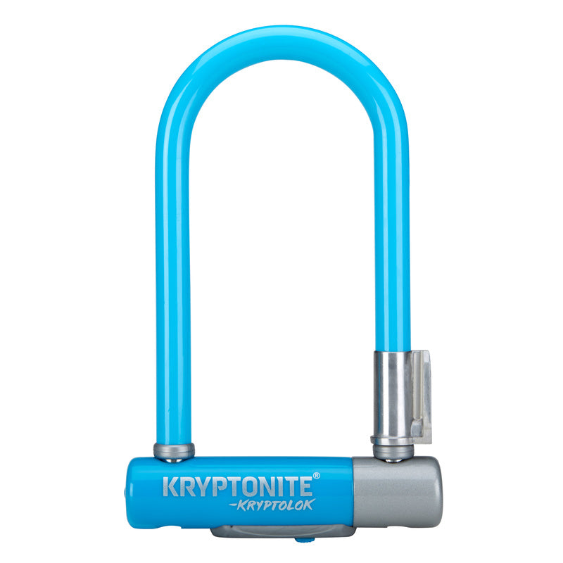 Kryptonite U-Lock Kryptolok Mini-7 Light Blue 8.2cm X 17.8cm