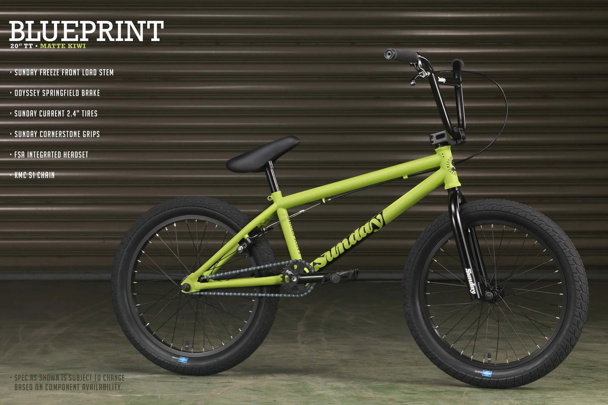 Sunday Blueprint 20" BMX bike 2023 | Ride Hub