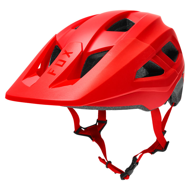 Fox Junior Mainframe Flo Red Bike Helmet