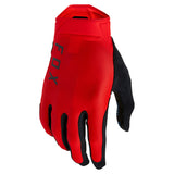 Fox Flexair Ascent Fluo Red gloves