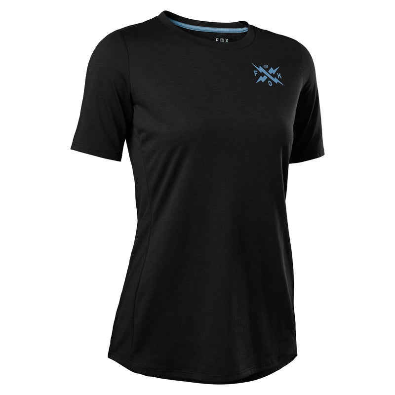 Fox Lady Ranger drirelease® Calibrated Black Cycling Jersey | RideHub