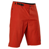 Fox Ranger Liner Red Clay Cycling Shorts | RideHub