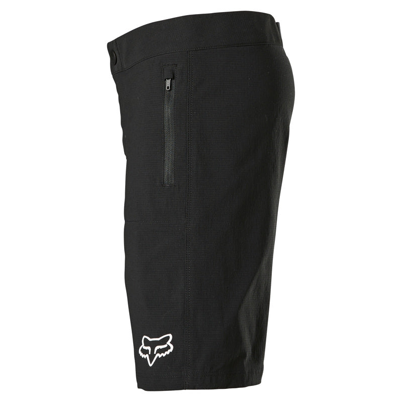 Fox Junior Ranger Liner Black Cycling Shorts | RideHub