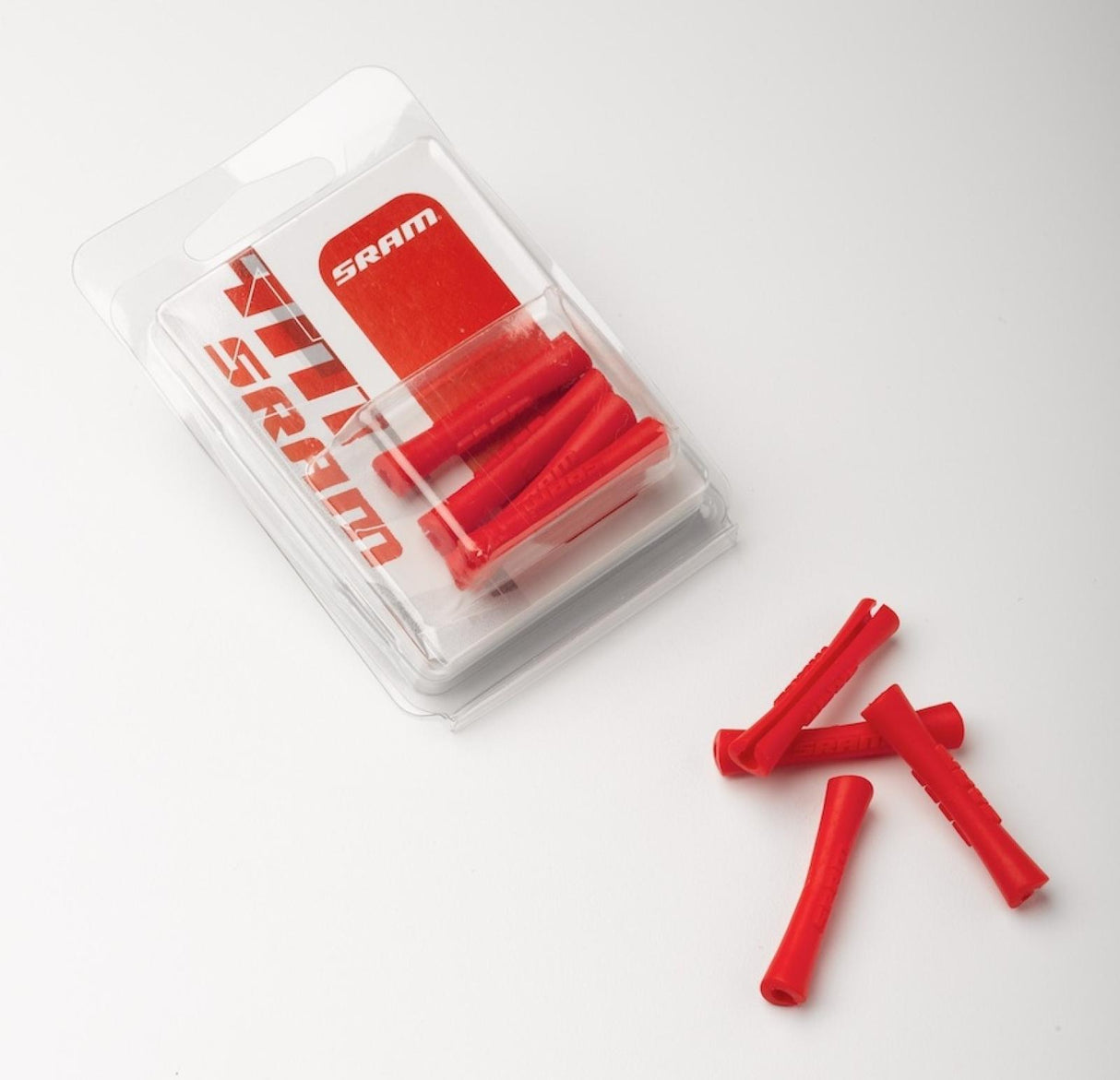 Line/Housing Frame Protector, Rubber, Black - SRAM Qty 4