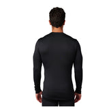 Fox Tecbase Fire Black Long Sleeve T-Shirt | RideHub