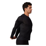 Fox Tecbase Black Long Sleeve T-Shirt | RideHub
