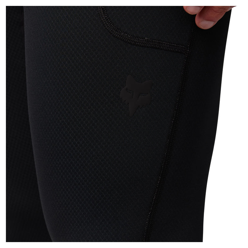 Fox Tecbase Fire Black Pants | RideHub
