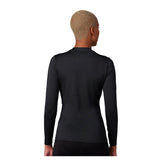 Fox Lady Tecbase Fire Black Long Sleeve T-Shirt | RideHub