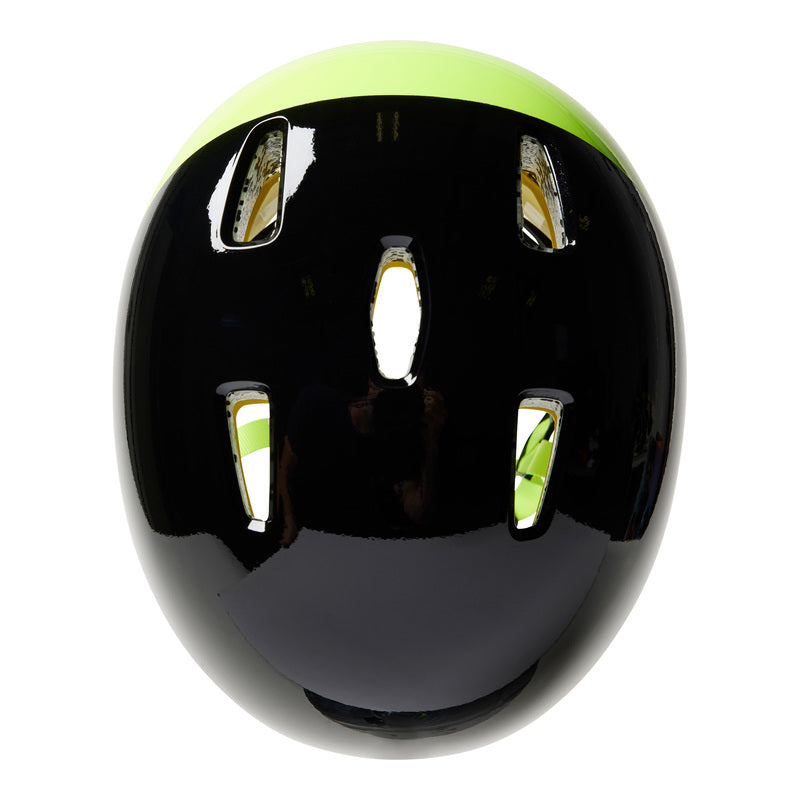Fox Flight Pro Prpus Bike Helmet Black/Yellow