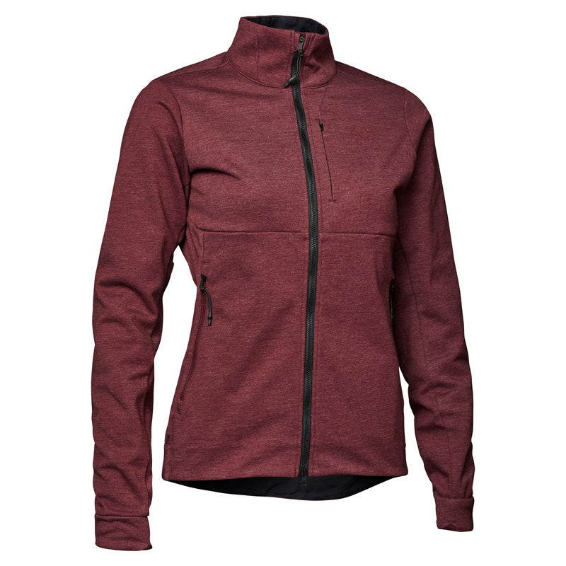 Fox Lady Ranger Fire Dark Maroon jacket