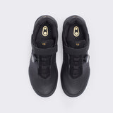 Crankbrothers Stamp Boa Black/Gold Shoes - Black Outsole