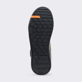 Crankbrothers Stamp Speedlace Green/Orange Shoes - Black Outsole