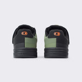 Crankbrothers Stamp Speedlace Green/Orange Shoes - Black Outsole