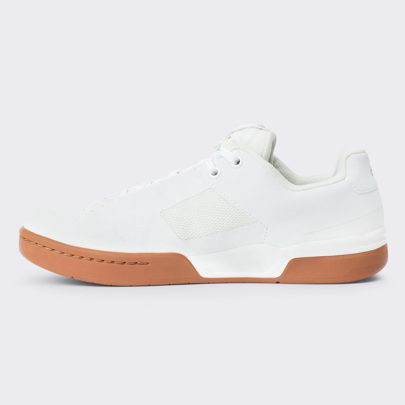 Crankbrothers Stamp Lace White/White Shoes - Gum Outsole