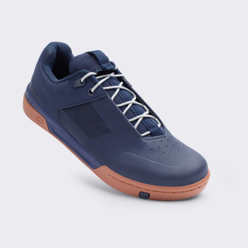 Crankbrothers Stamp Lace Navy/Silver Shoes - Gum Outsole