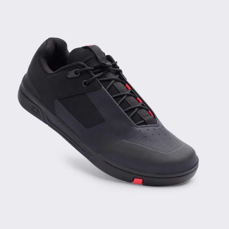 Crankbrothers Stamp Lace Black/Red Shoes - Black Outsole