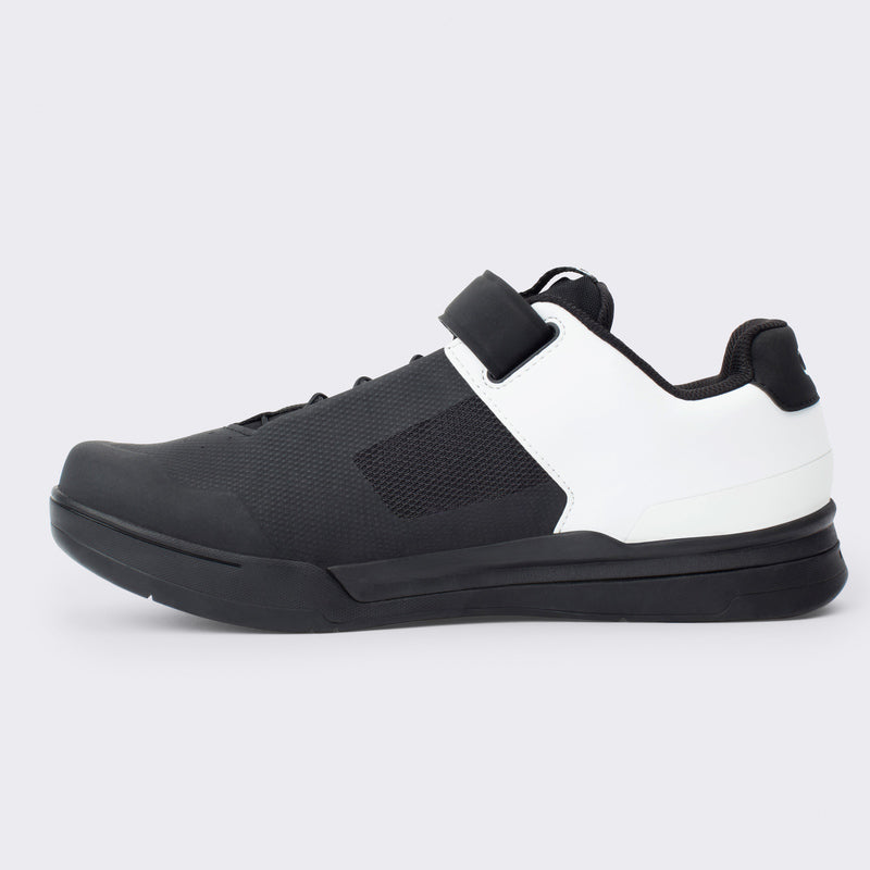 Crankbrothers Mallet Speedlace Black/White Shoes - Black Outsole