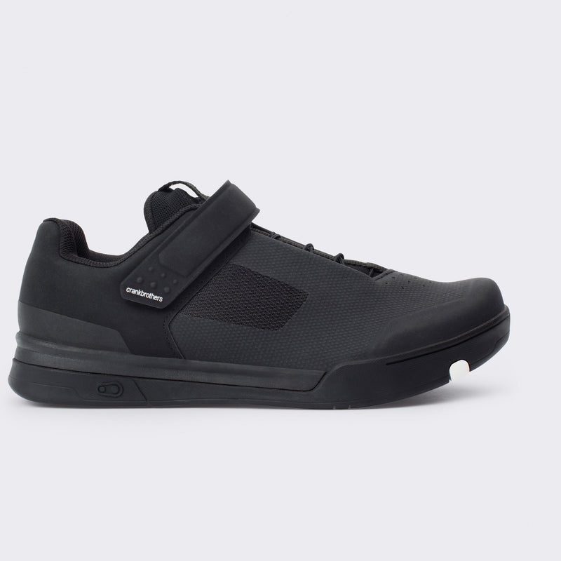 Crankbrothers Mallet Speedlace Black/White Shoes - Black Outsole