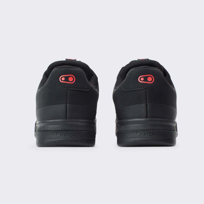 Crankbrothers Mallet Lace Black/Red Shoes - Black Outsole
