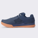Crankbrothers Mallet Lace Navy/Silver Shoes - Gum Outsole
