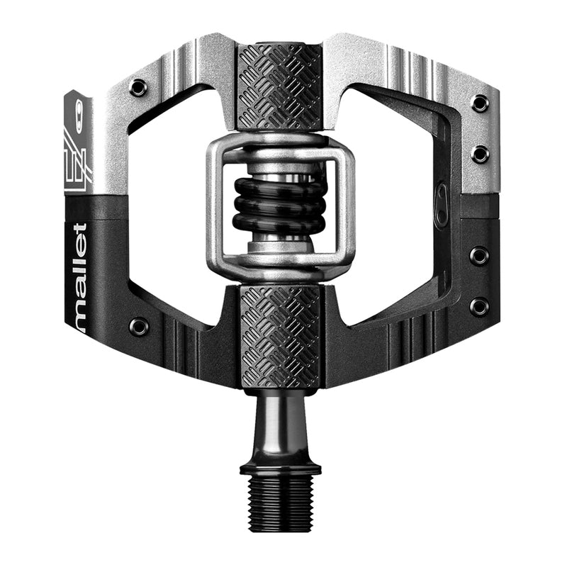 Crankbrothers Mallet E Long Spindle Bicycle Pedals Black/Silver/Black