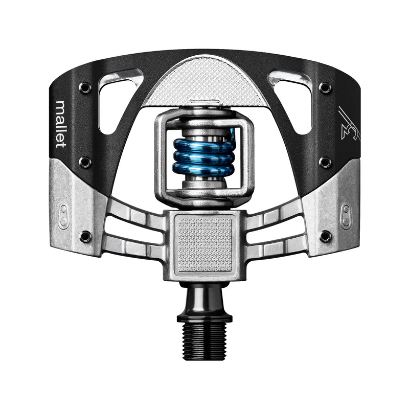 Crankbrothers Mallet 3 Raw Black/Blue Bicycle Pedals