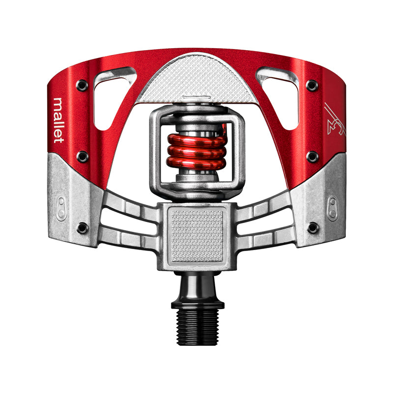 Crankbrothers Mallet 3 Raw Red/Red Bicycle Pedals