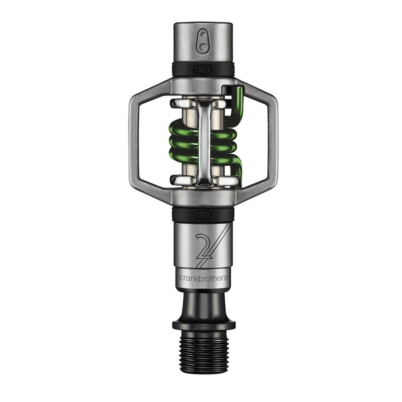 Crankbrothers Eggbeater 2 Black/Green Bicycle Pedals