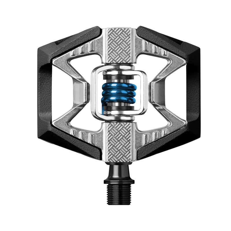 Crankbrothers Double Shot 2 Bicycle Pedals Black/Silver/Blue
