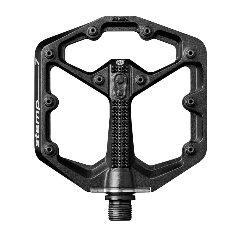 Crankbrothers Stamp 7 Small Black Bicycle Pedals (Includes Extra Pins)