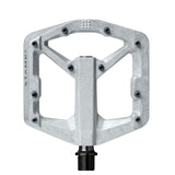 Crankbrothers Stamp 2 Small Raw Silver Bicycle Pedals