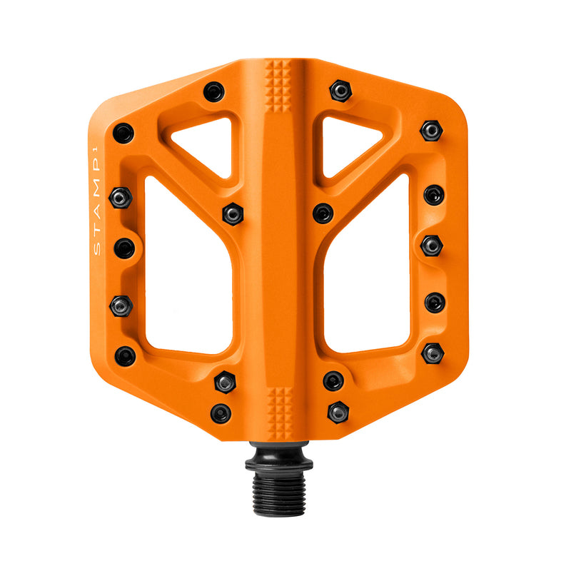 Crankbrothers Stamp 1 Small Orange Bicycle Pedals