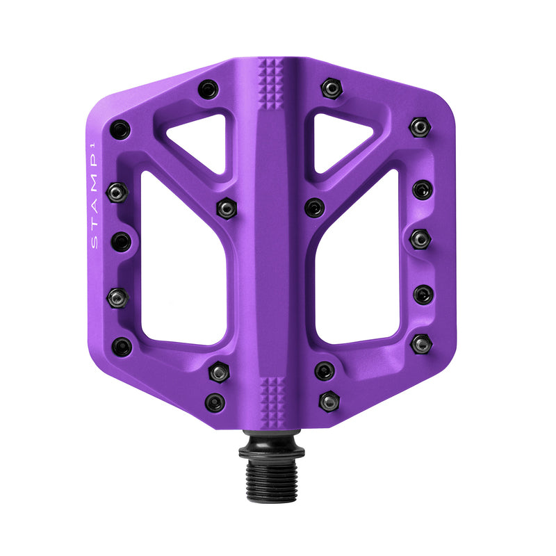 Crankbrothers Stamp 1 Small Purple Bicycle Pedals