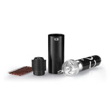 CrankBrothers Tubeless Tire Repair Kit Cigar Tool Plug Kit + Co2 Head Black/Silver