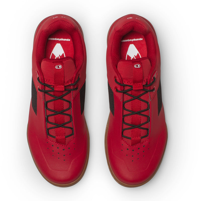 Crankbrothers Stamp Lace Red/Black - Gum Outsole Pumpforpeace Edition Shoes