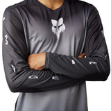 Fox Flexair Novah Steel Grey Long Sleeve Cycling Jersey | RideHub