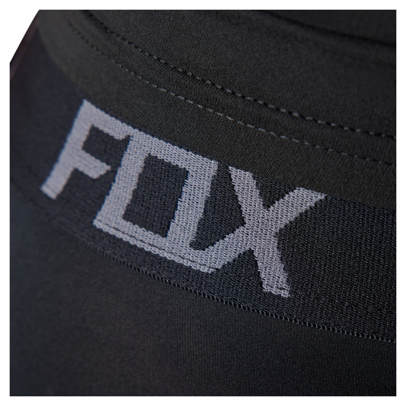 Fox Tecbase Lite Liner Black Cycling Shorts | RideHub