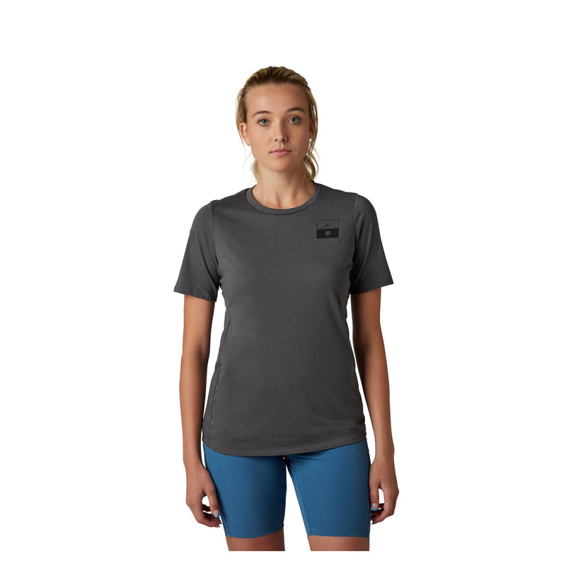 Fox Lady Ranger Fract Pewter Cycling Jersey | RideHub