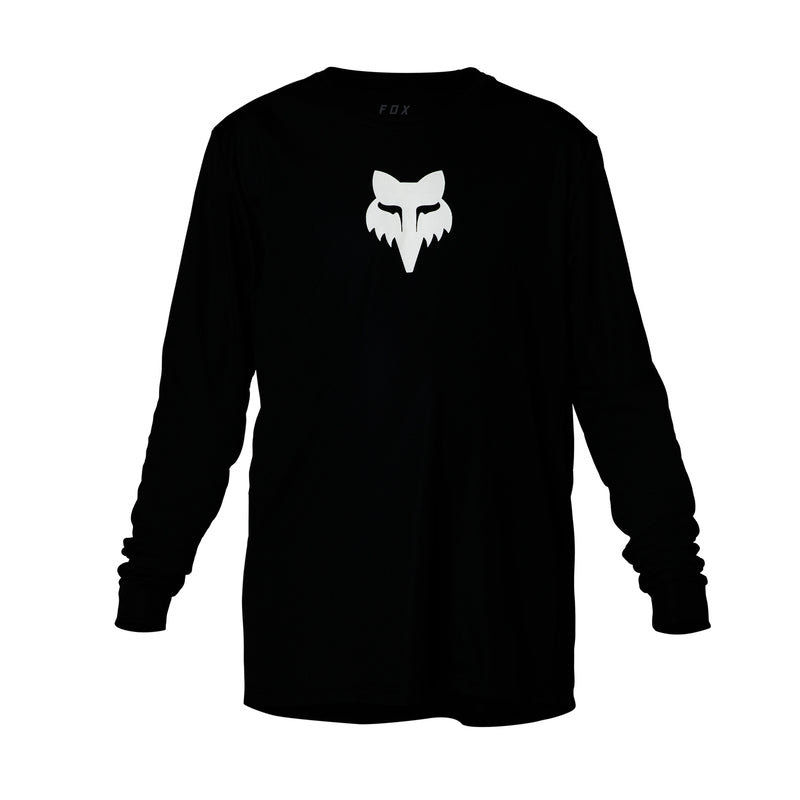 Fox Junior Ranger Black Long Sleeve Cycling Jersey | RideHub