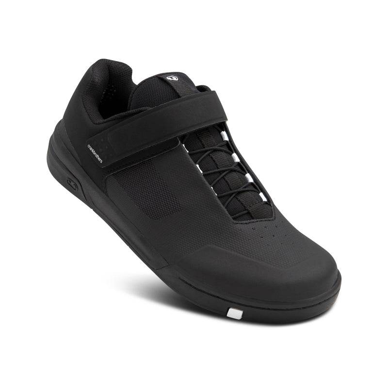 Crankbrothers Stamp Speedlace Black/White Shoes - Black Outsole