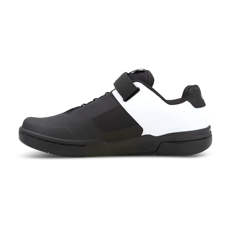 Crankbrothers Stamp Speedlace Black/White Shoes - Black Outsole